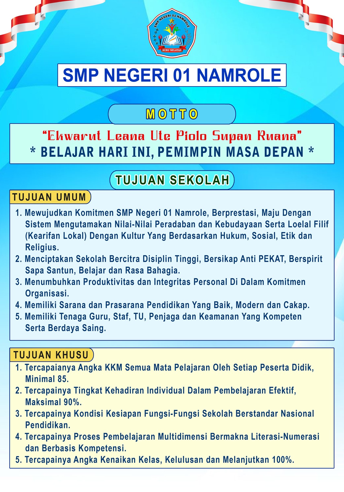 Visual misi sekolah